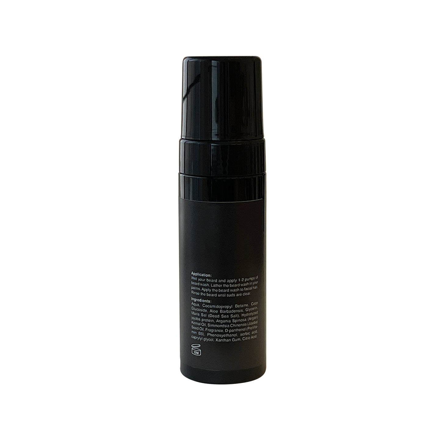 Foaming Beard Wash – 100% Natural, Gentle & Moisturizing Cleanser for Facial Hair & Skin