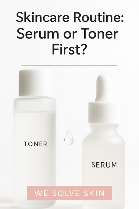 Skincare Routine: Serum or Toner First?