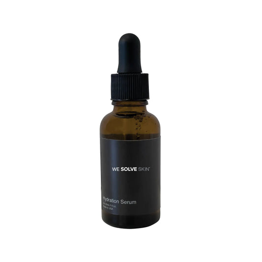 Hydration serum for dry skin with dewy glow and lightweight formula