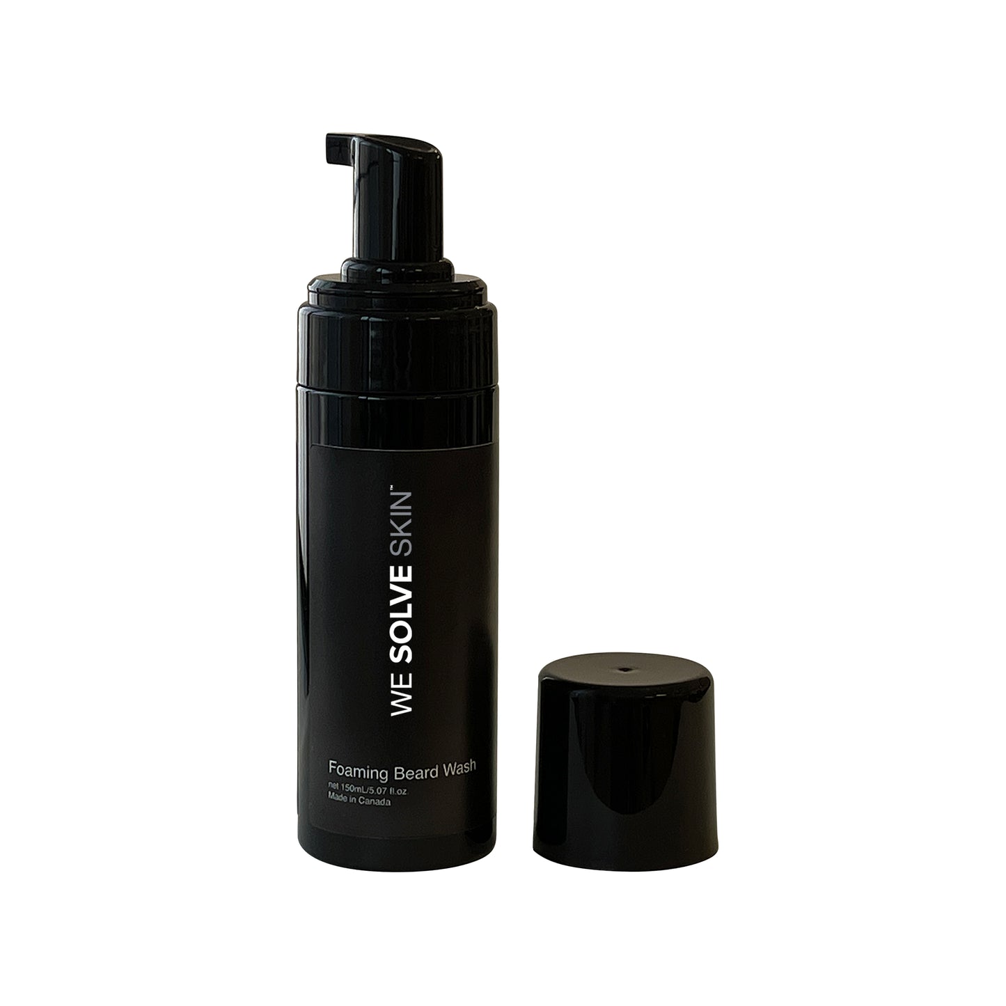 Foaming Beard Wash – 100% Natural, Gentle & Moisturizing Cleanser for Facial Hair & Skin
