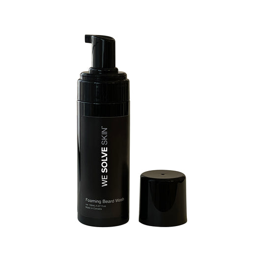 Foaming Beard Wash – 100% Natural, Gentle & Moisturizing Cleanser for Facial Hair & Skin