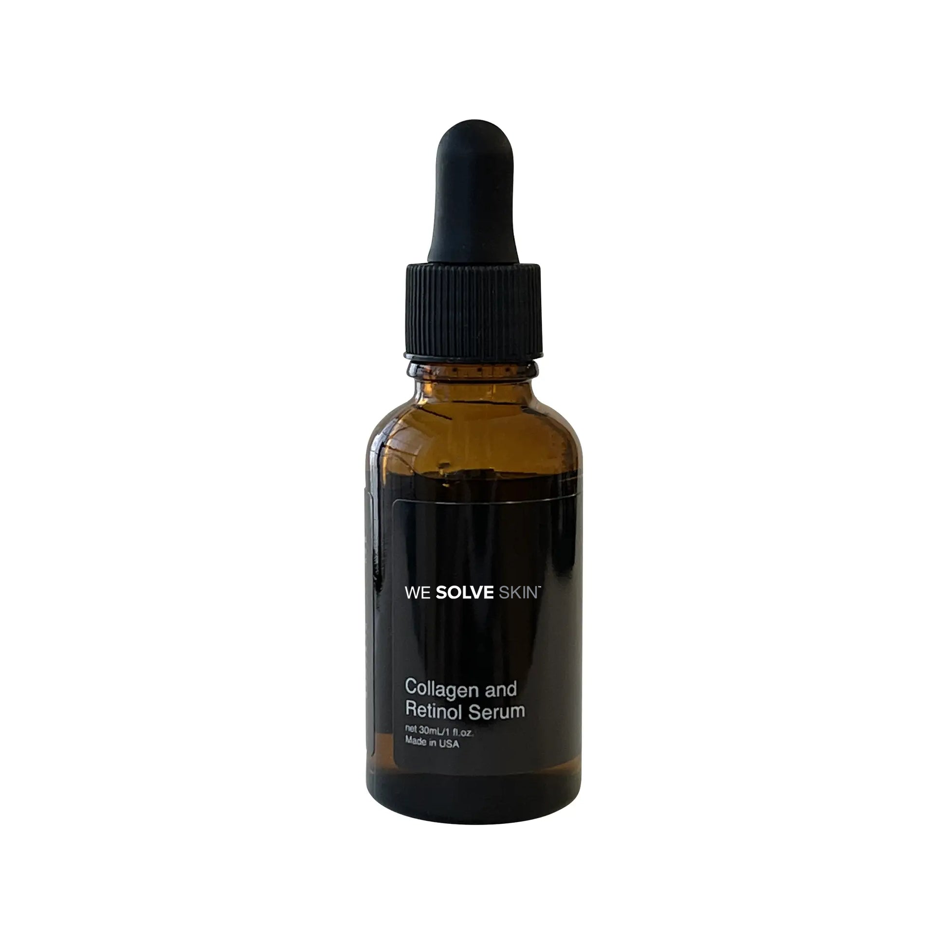 Collagen and retinol serum for wrinkles and firm, youthful skin