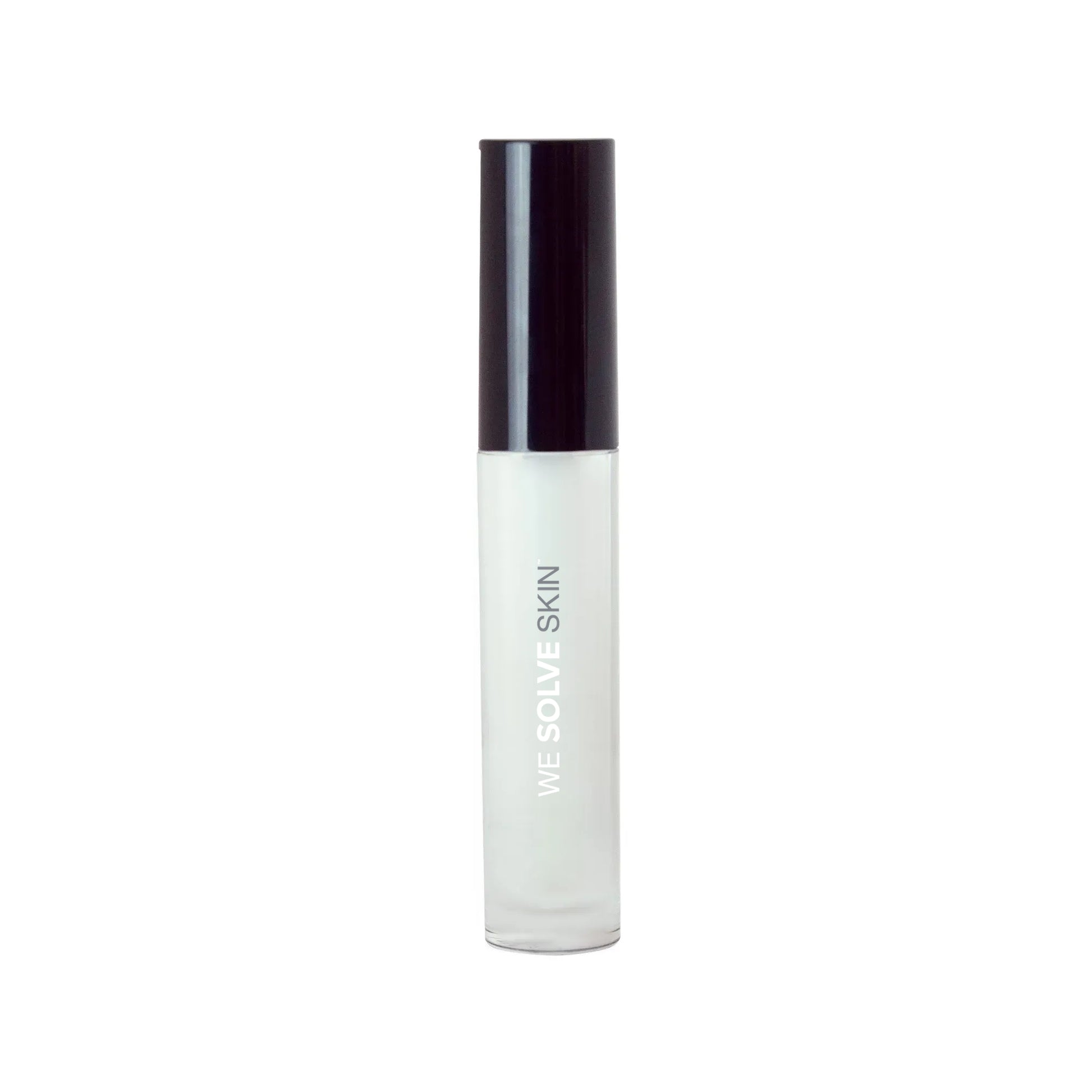 Clear lip gloss with glassy finish – non-sticky vegan formula in eco-friendly packaging