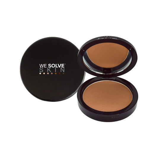 Tawny bronzer powder for medium to deep skin tone – matte finish