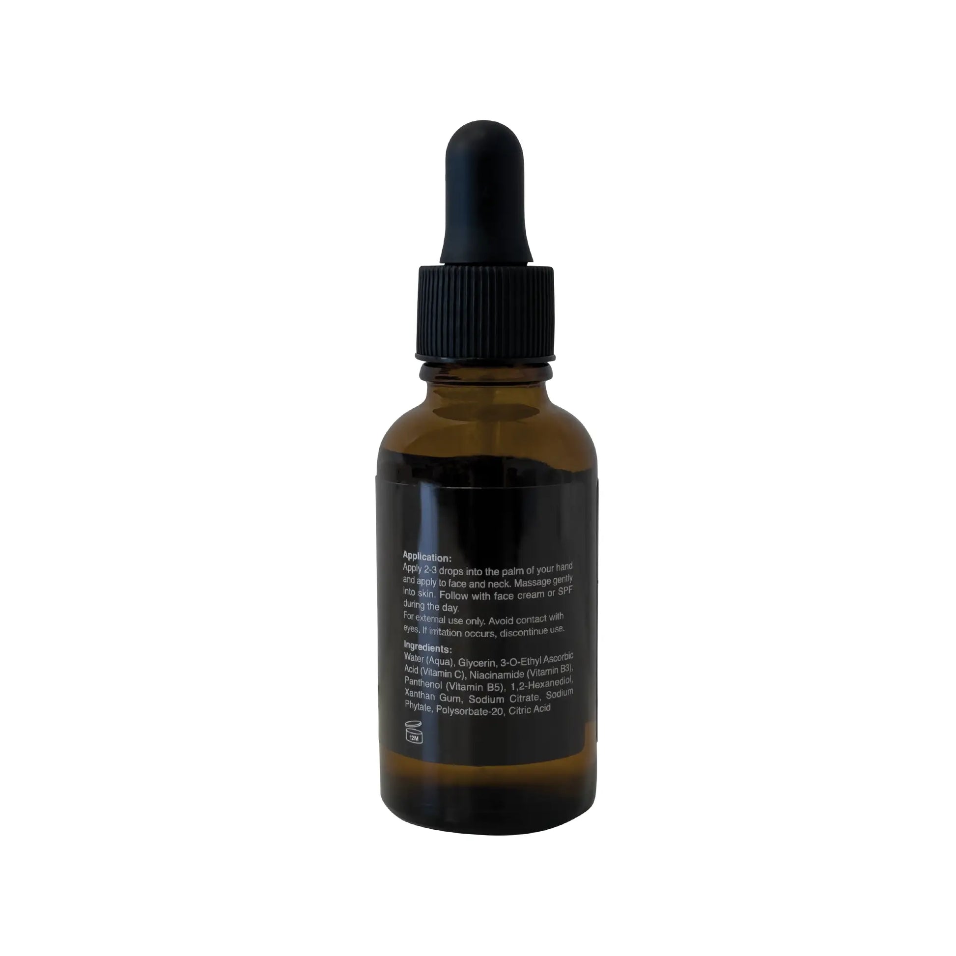 Lightweight niacinamide serum texture for oily and sensitive skin