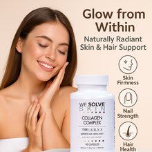 Load image into Gallery viewer, Multi Collagen Complex – Types I, II, III, V &amp; X – 1800 mg (90 Capsules)

