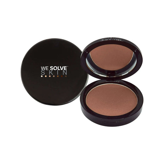 Mocha bronzer compact for natural matte finish